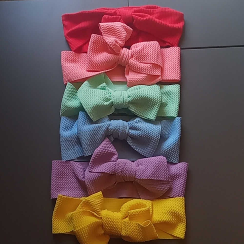 Baby Bow Headband set